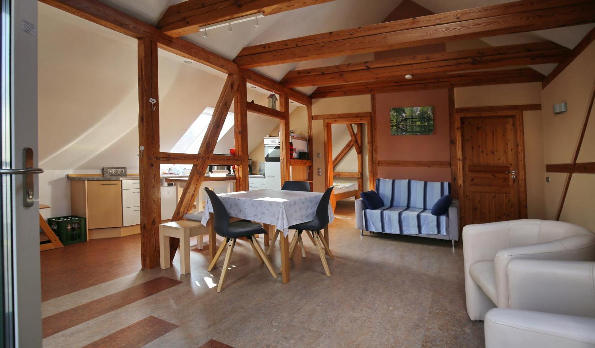 Ferienwohnung Im Vogelhaus Mit Dachterasse Und Grossem Garten Calau Dış mekan fotoğraf