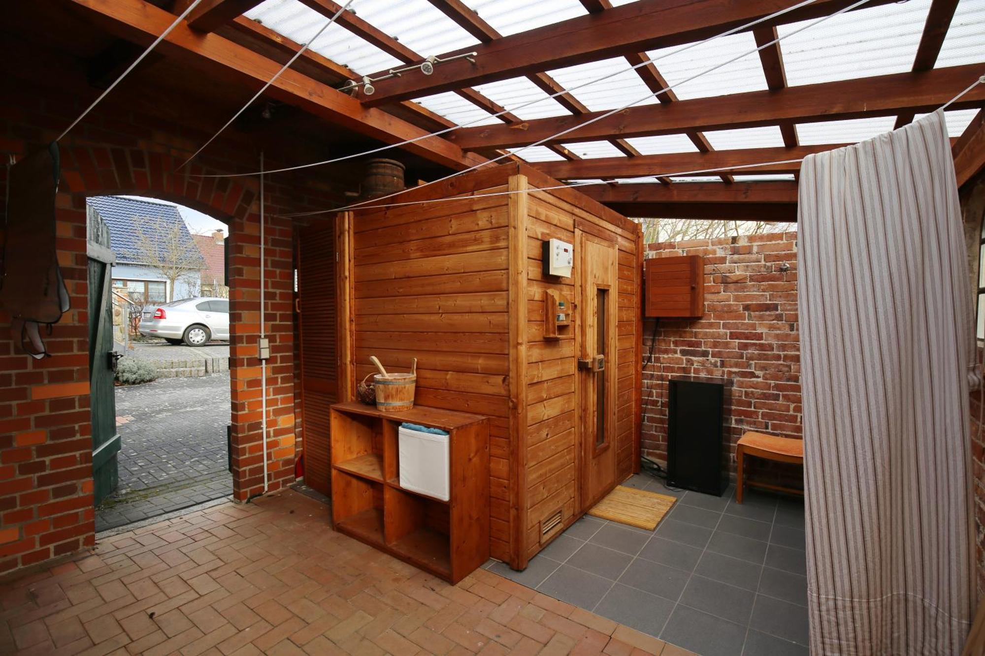 Ferienwohnung Im Vogelhaus Mit Dachterasse Und Grossem Garten Calau Dış mekan fotoğraf